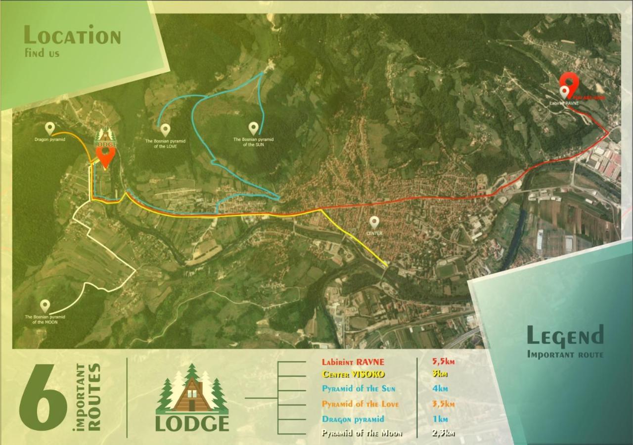 Lodge Zbilje Visoko, Bosnian Pyramids Exteriér fotografie